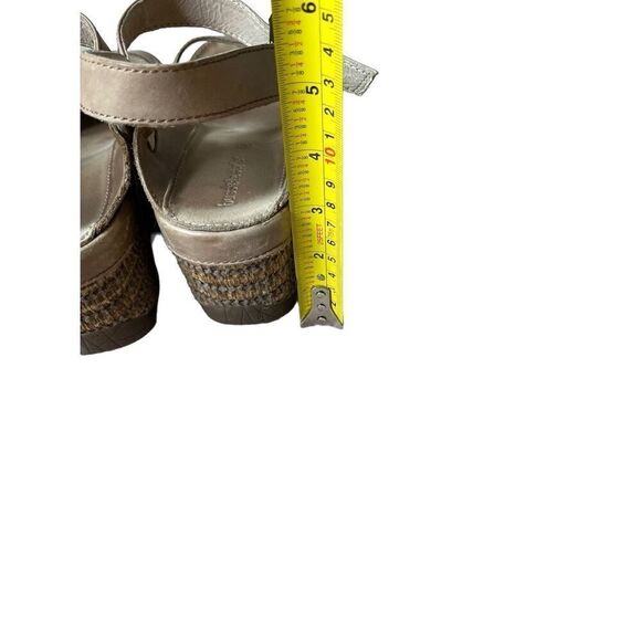 Bussola Formentera Frida Platform Sandal Taupe size 40 US 8 - Picture 10 of 13